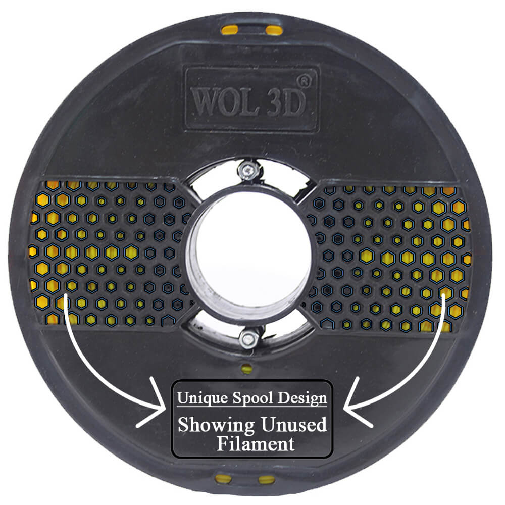 Web Spool Design for 3d filaments