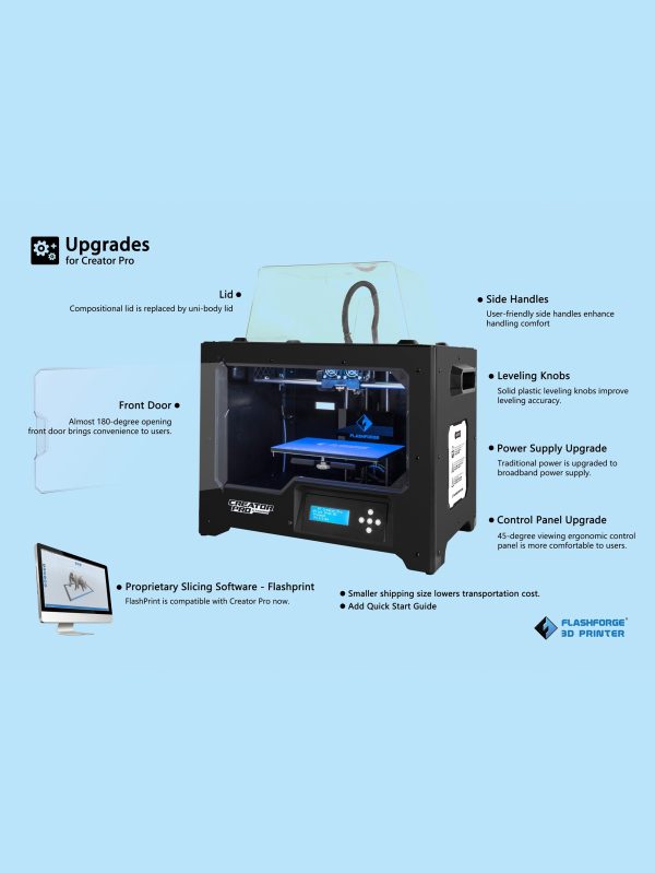 Flashforge Creator Pro 3D Printer - Image 2