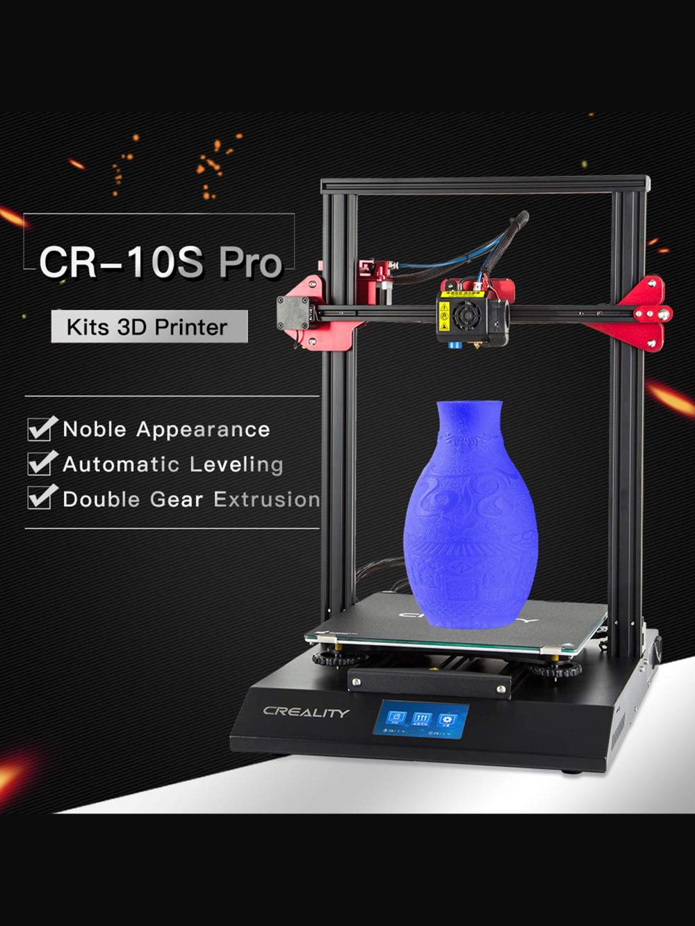 WOL 3D Creality CR-10S Pro (3D Printer+Laser Engraver) 2 in 1