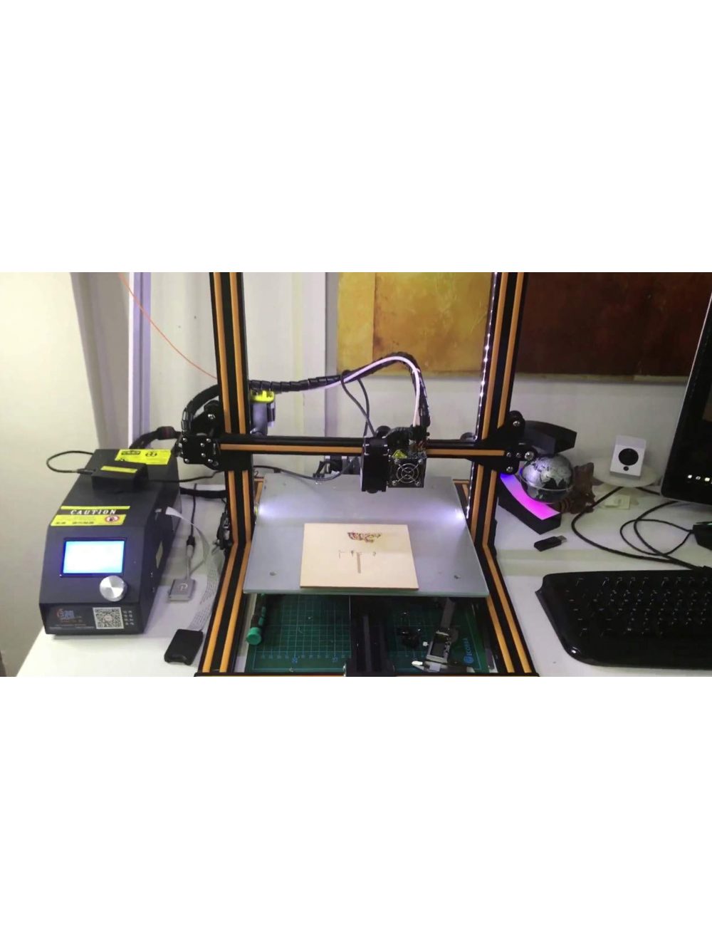 WOL 3D Creality CR-10S Pro (3D Printer+Laser Engraver) 2 in 1 - Image 7