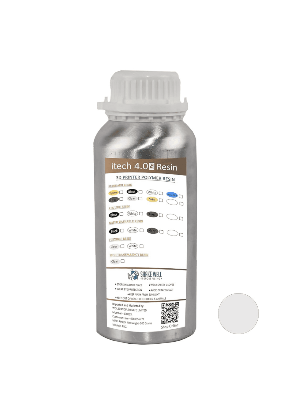 Itech LCD Standard Resin Clear 500ml
