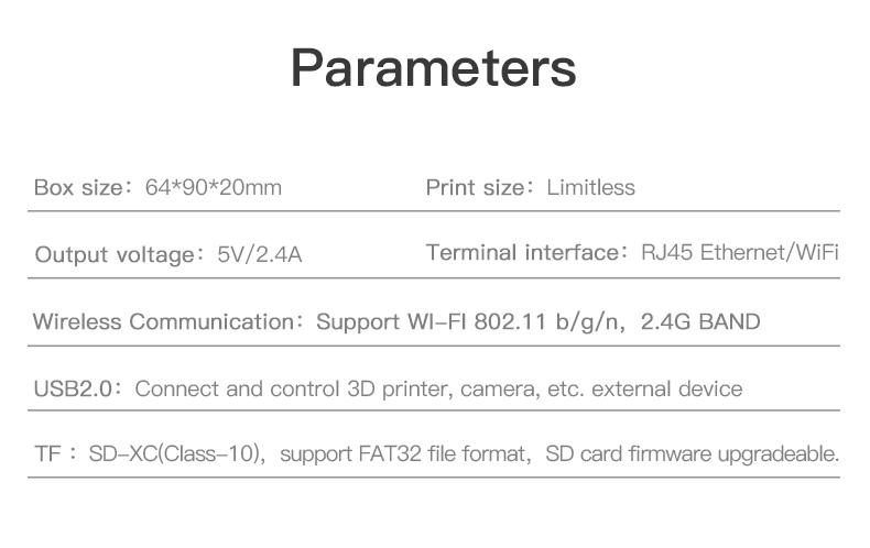 Parameters