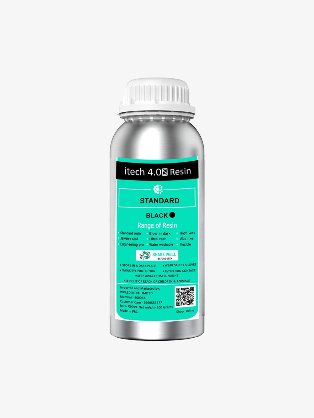 Itech LCD Standard Resin Black 500ml - Image 2