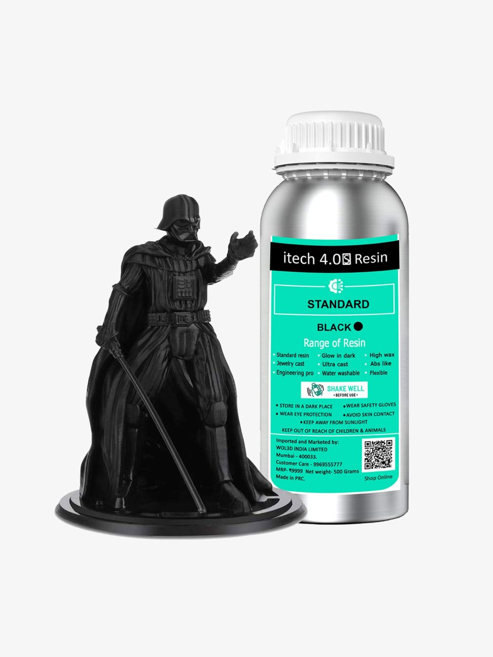 Itech LCD Standard Resin Black 500ml