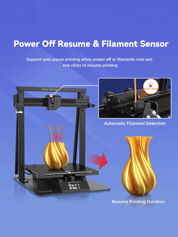 Pixel 3D Max Original DIY 3D Printer - Image 6