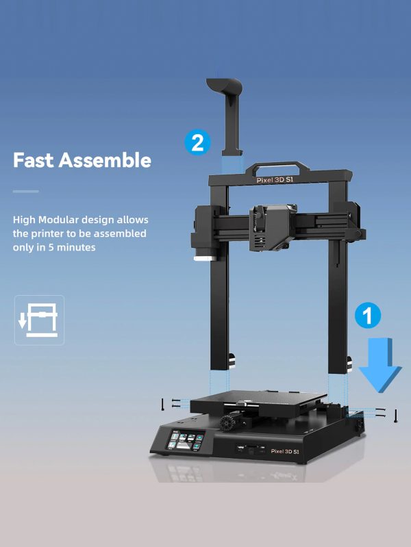 Pixel 3D S1 Original DIY 3D Printer - Image 5