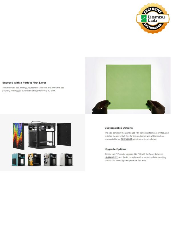 Bambu Lab P1P 3D Printer - Image 5