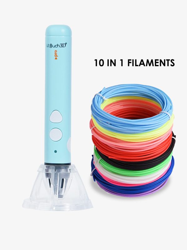 Itouch Pro 3D Pen with case and 10 Filaments