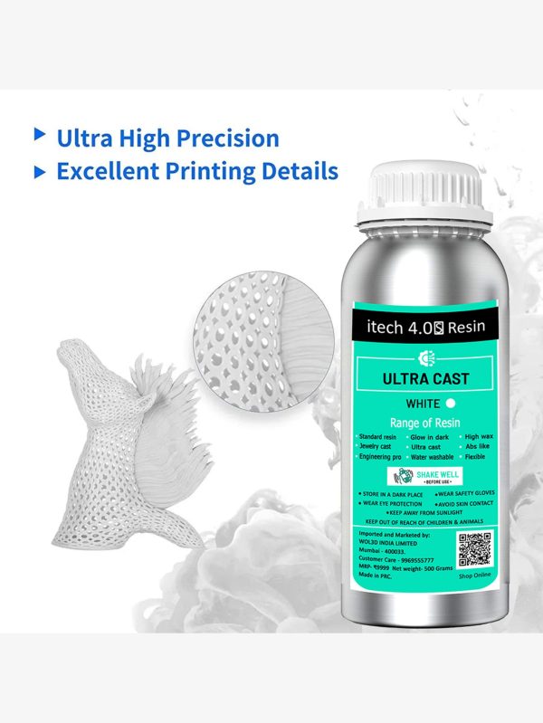 Itech Ultra Cast Resin 500 ML - Image 5