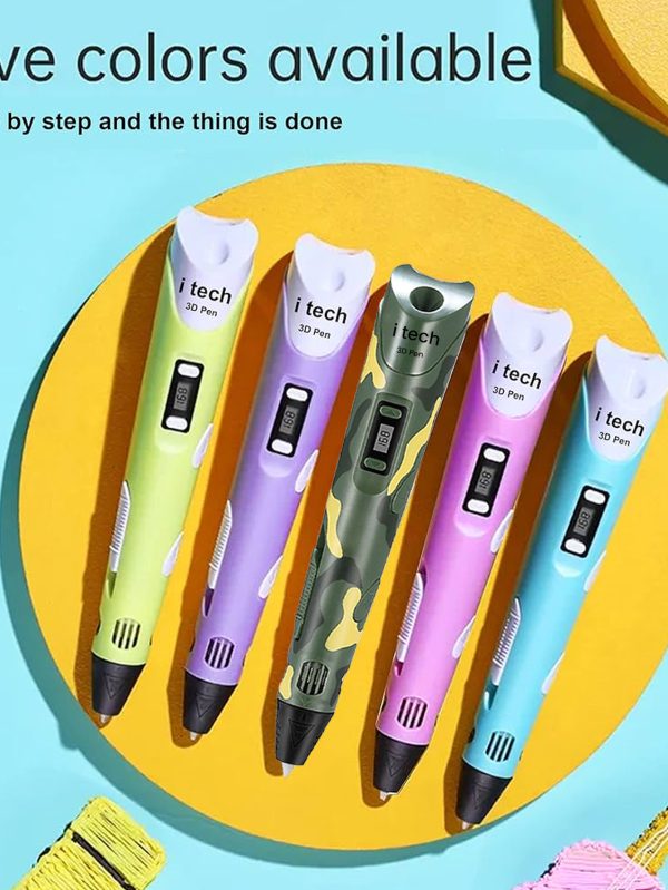 ITECH 3D PEN WITH 12 IN 1 FILAMENT PACK - Image 8