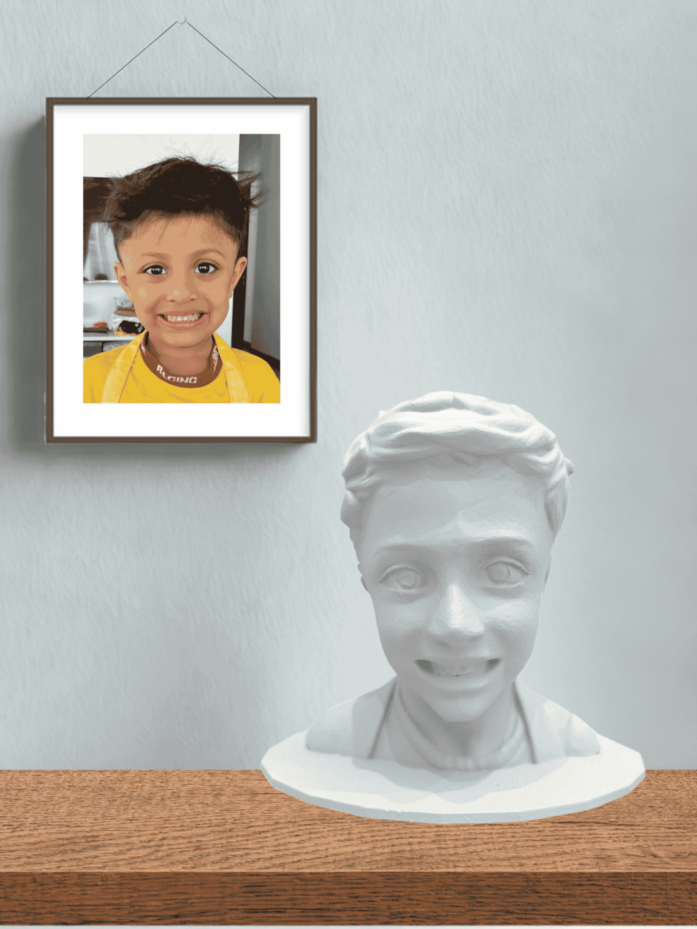 3D Printed miniature model from photos