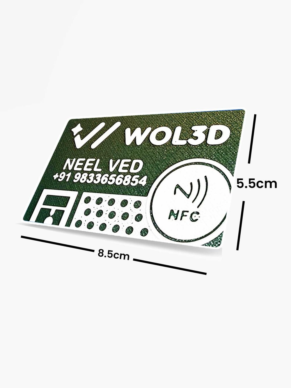 3D Printed NFC Business Cards by WOL3D - Image 4