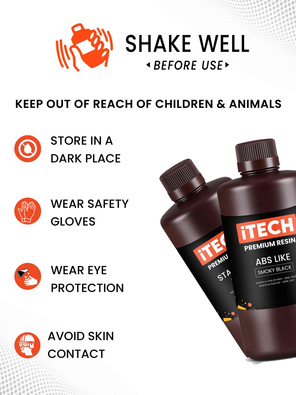 itech Premium Standard 8K Resin 1000 g - Image 3