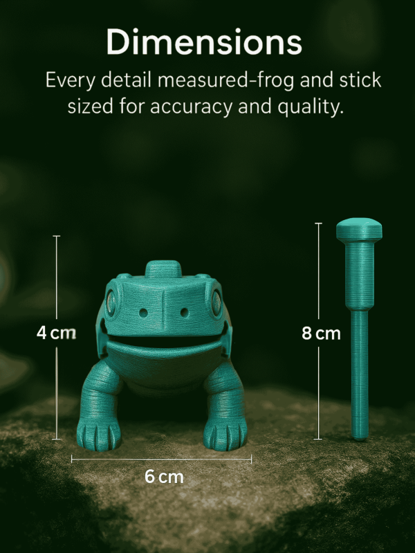 3d printed frog