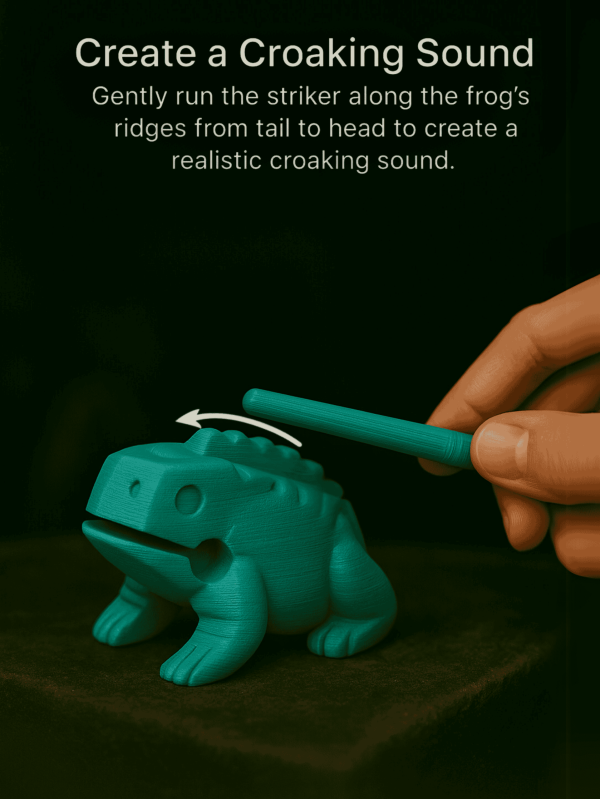 3D Printed Frog