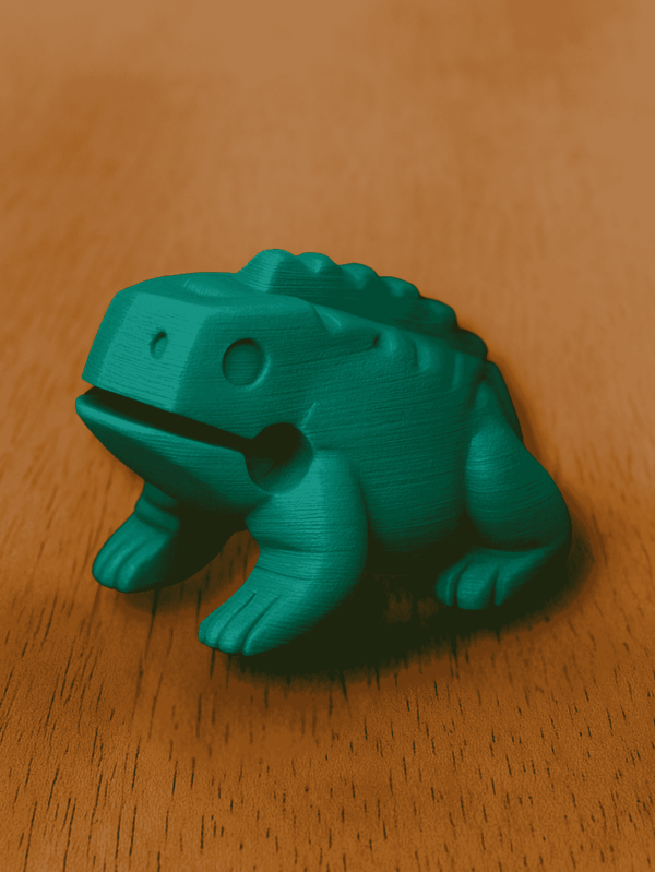 3D Printed Frog