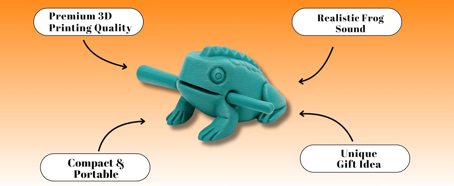 3d printed frog 3