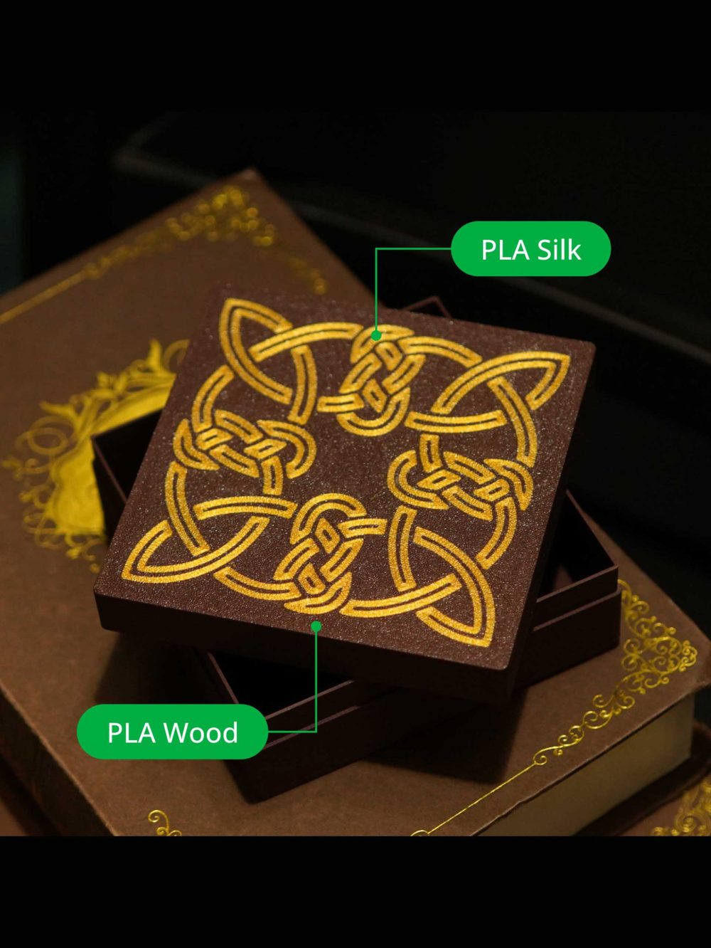 Bambu Lab PLA Wood 1.75mm 3D Printer Filament - Image 4