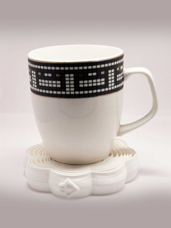 Artisan 3D-Printed Tea Coaster 2