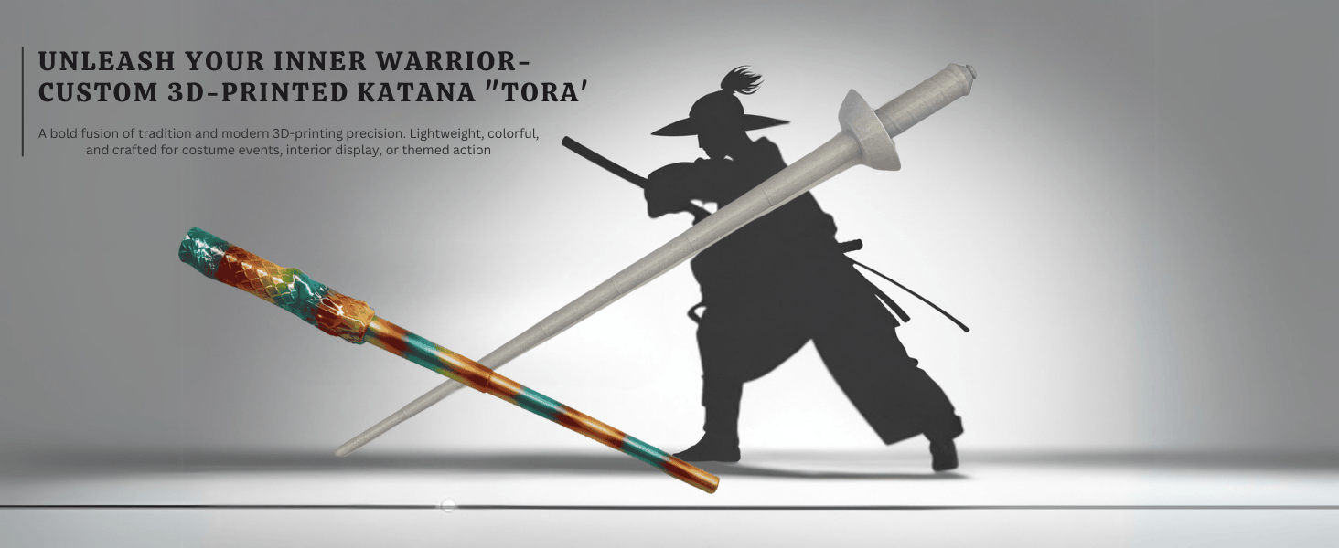 3d Printed Katana 2
