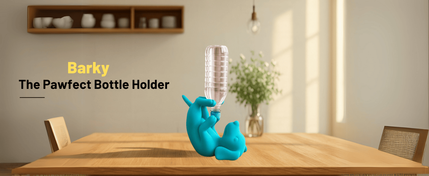 Barky: The Pawfect bottle holder