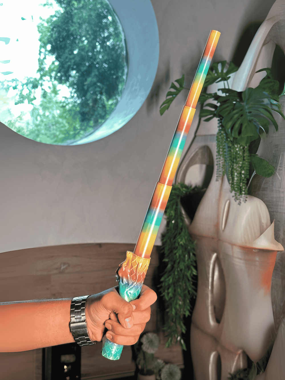 Customized 3D-Printed Katana "Tora" Sword in Multiple Colors - Image 6