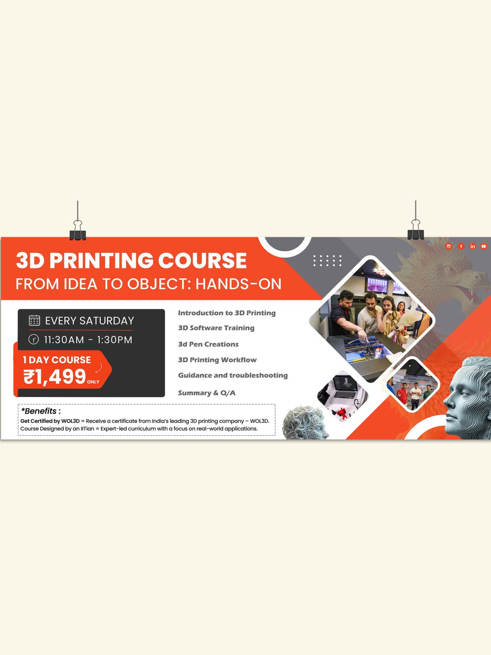 3D Printing Course | 1 Day Course