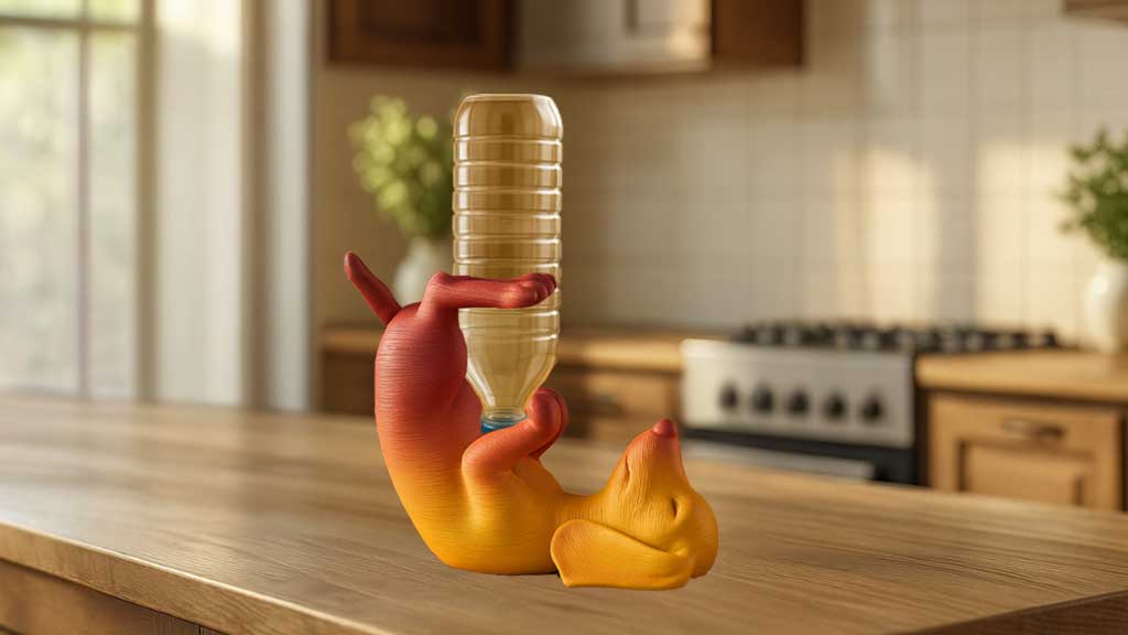 Barky: The Pawfect bottle holder 3