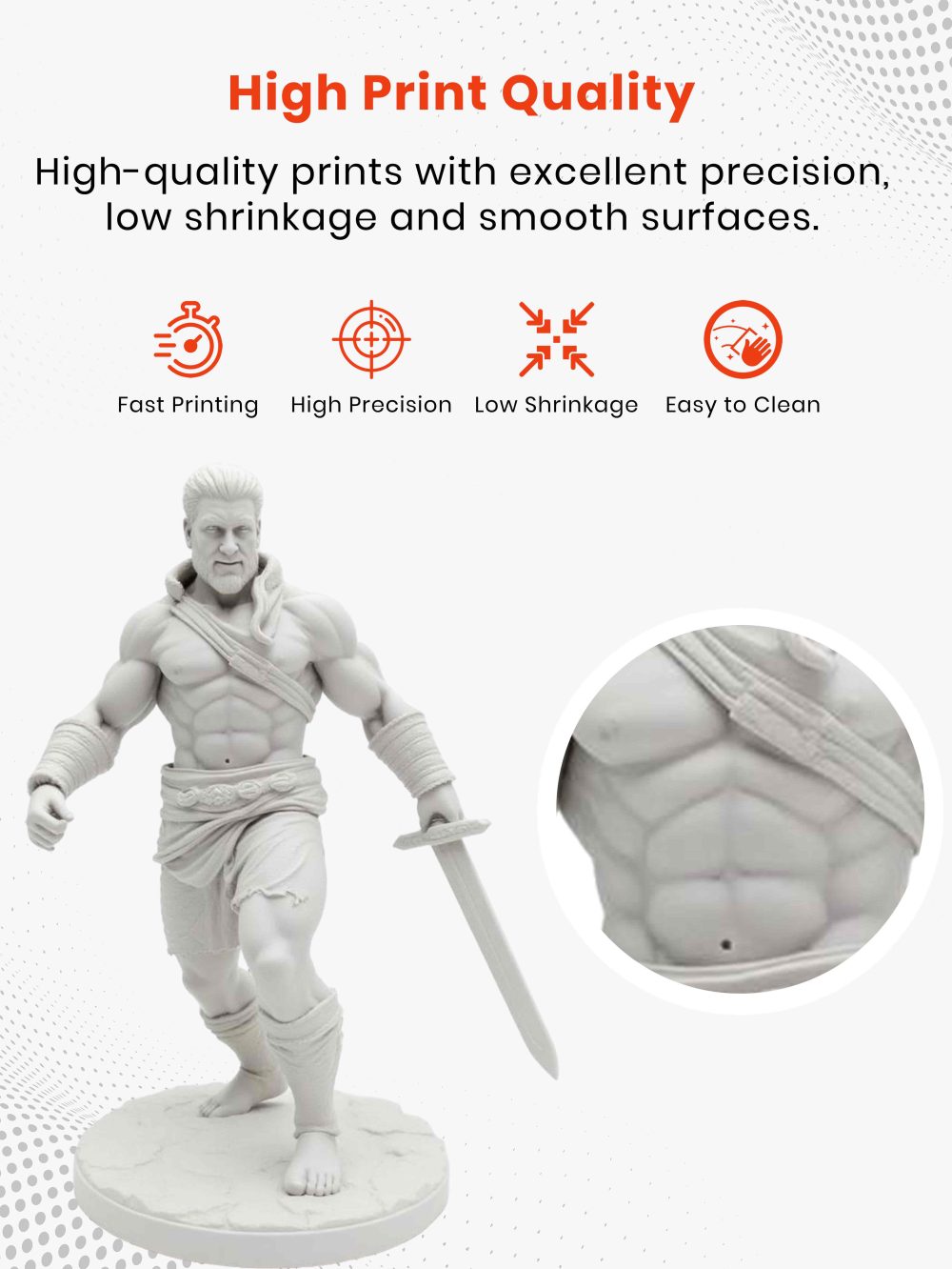 itech Premium ABS Like 8K Resin 1000 g - Image 2