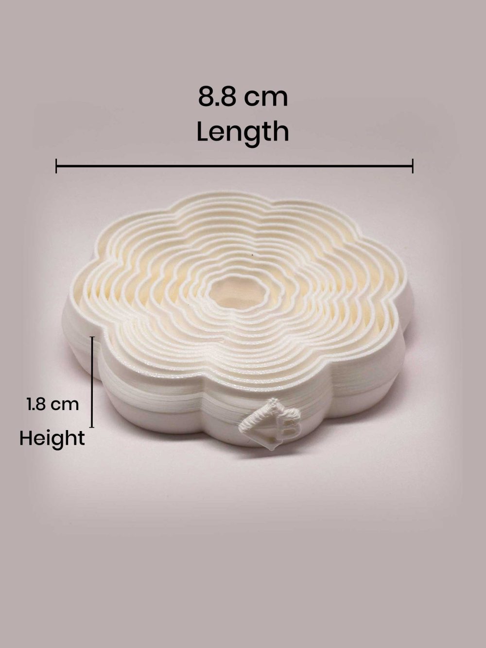 Artisan 3D-Printed Tea Coaster - Image 3