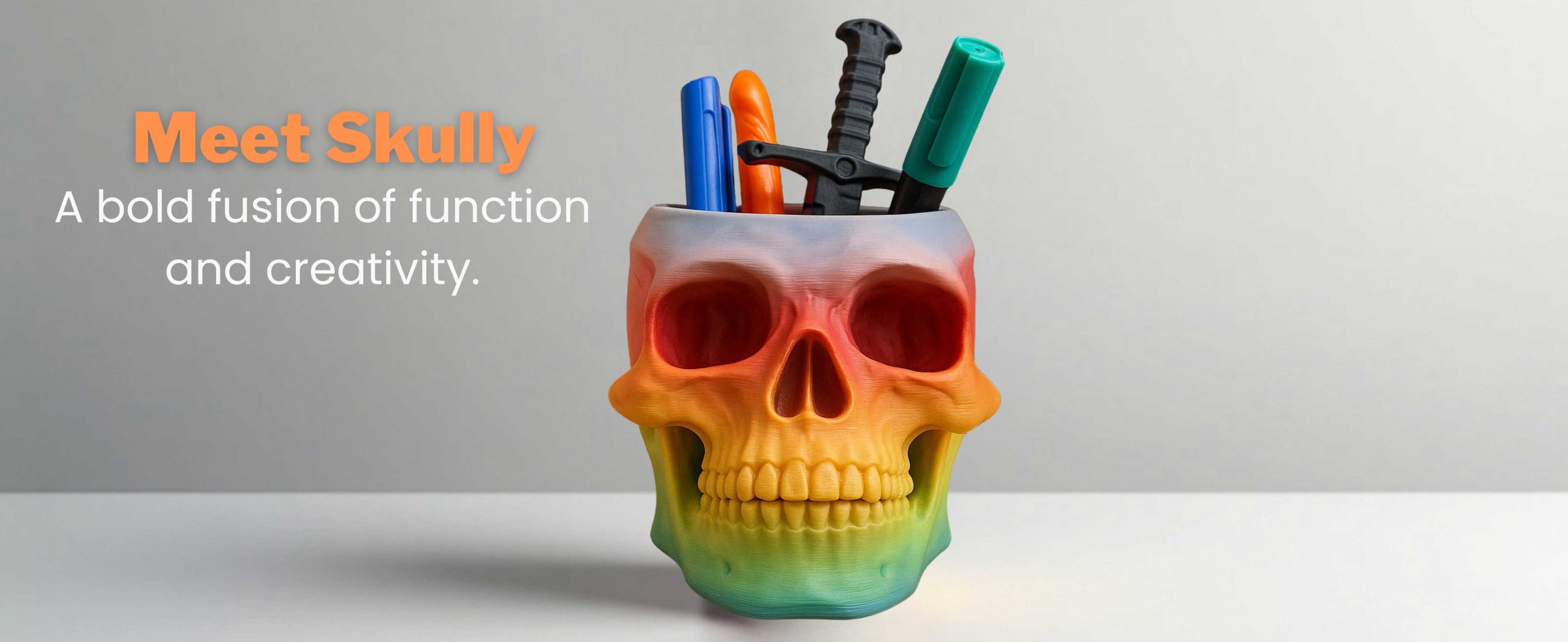 3D Printed Skull