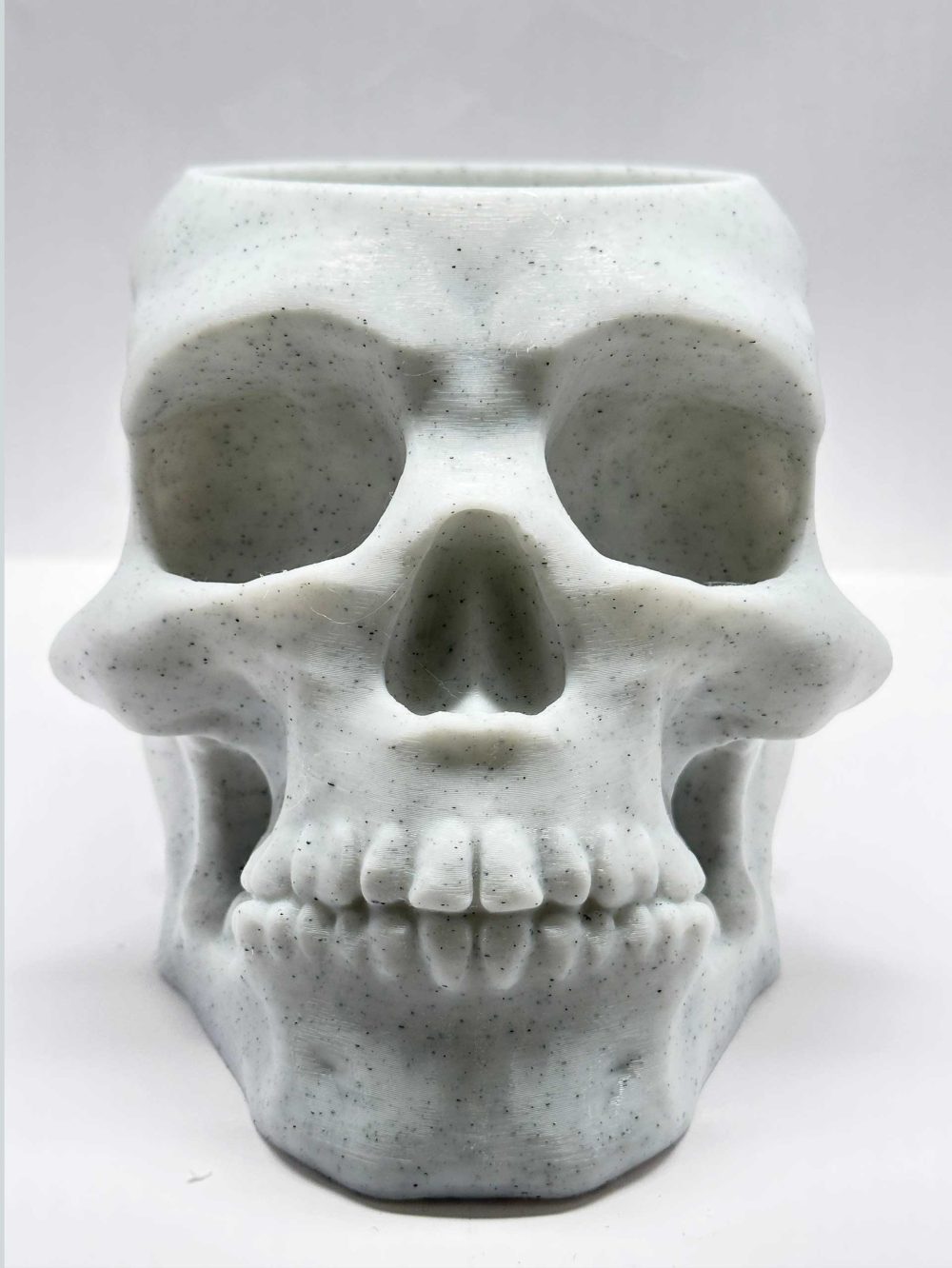 Meet Skully- Skull-Shaped Holder/Desk Organizer - Image 7