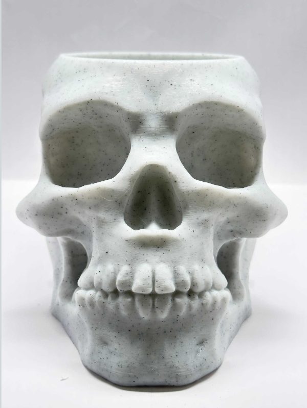 Meet Skully- Skull-Shaped Holder/Desk Organizer - Image 7