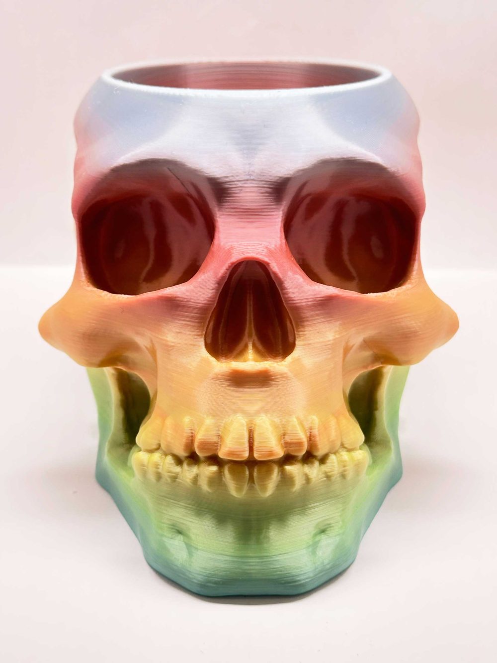 Meet Skully- Skull-Shaped Holder/Desk Organizer - Image 5